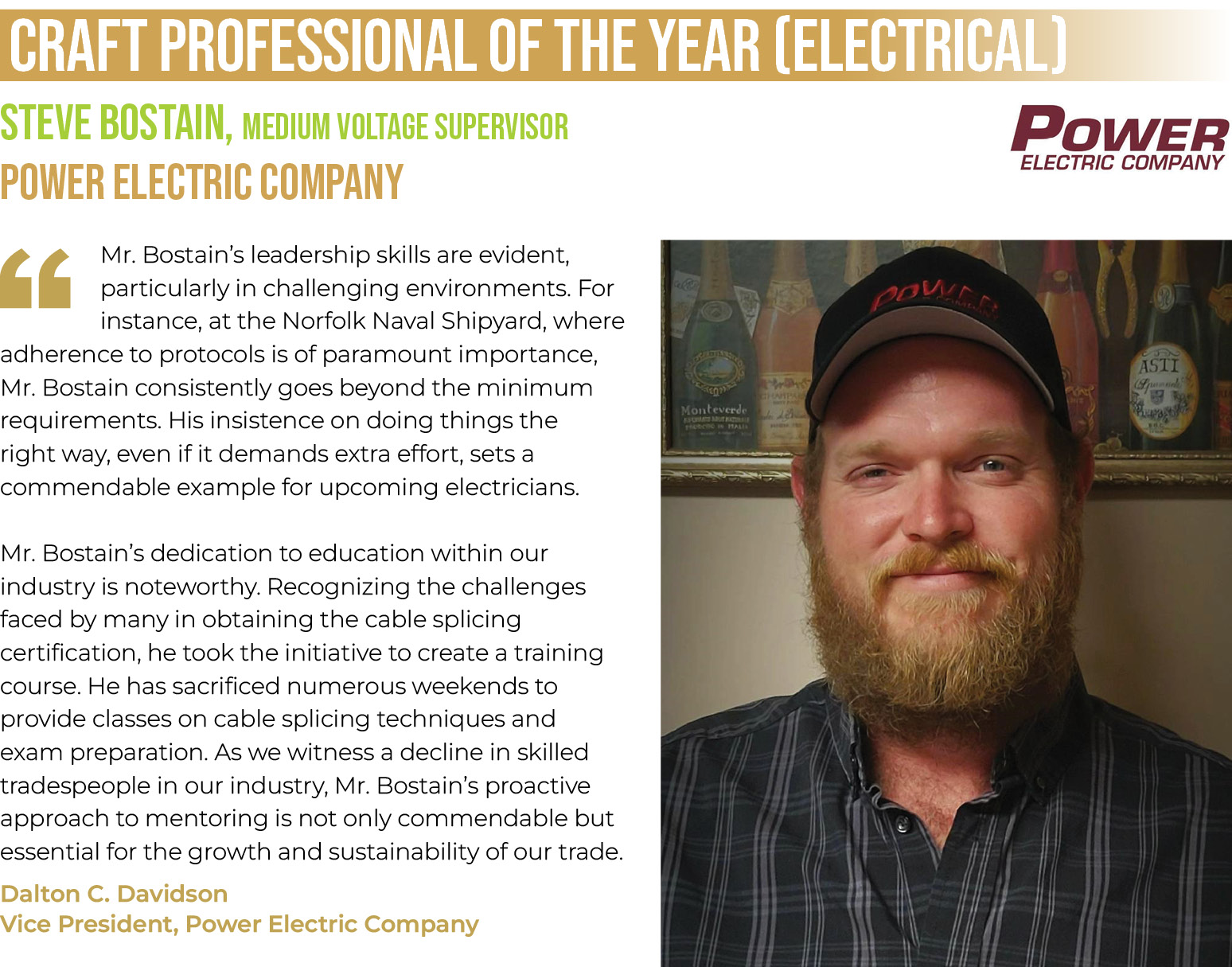 OTY 03 Steve Bostain