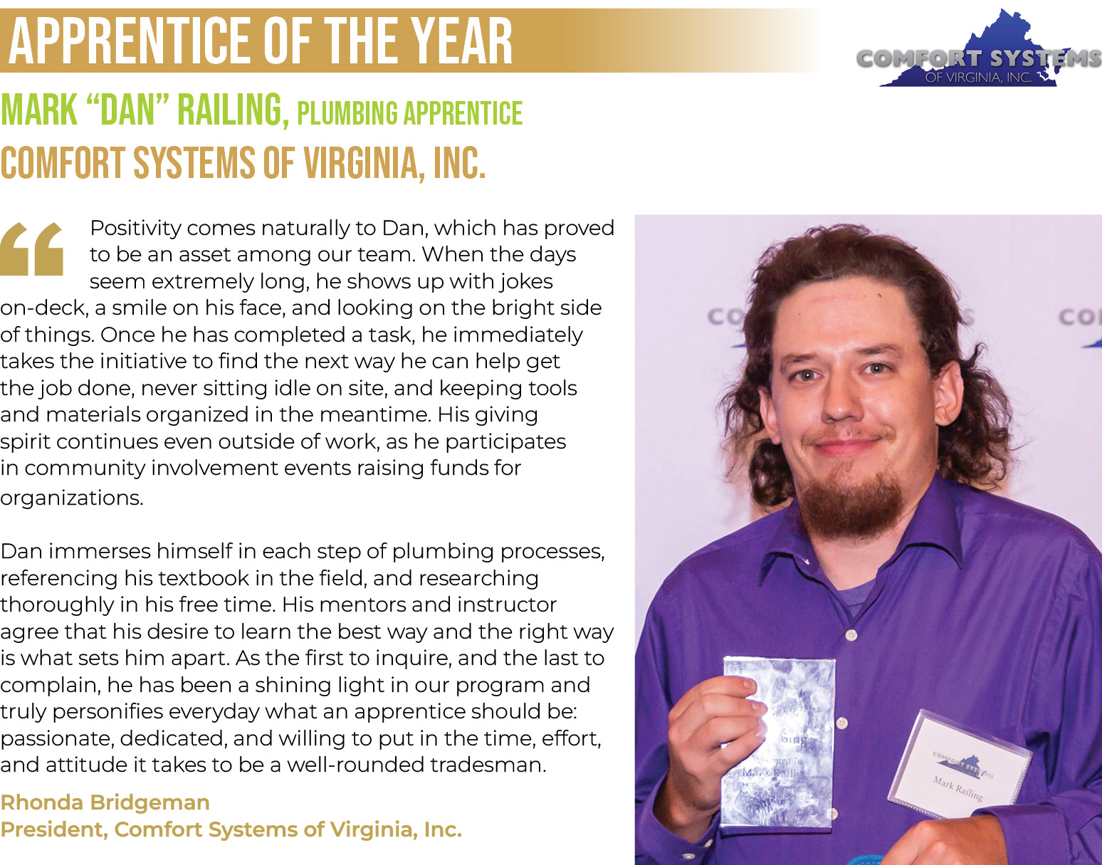 OTY 05 Mark Dan Railing