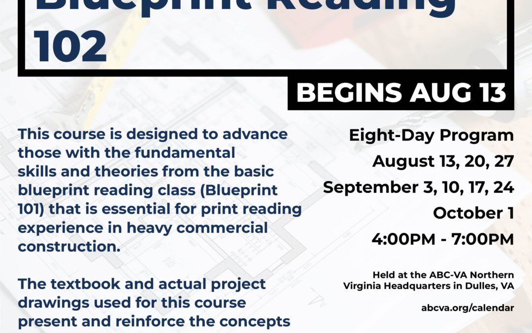 Blueprint Reading 102 8/13 NV **FULL**
