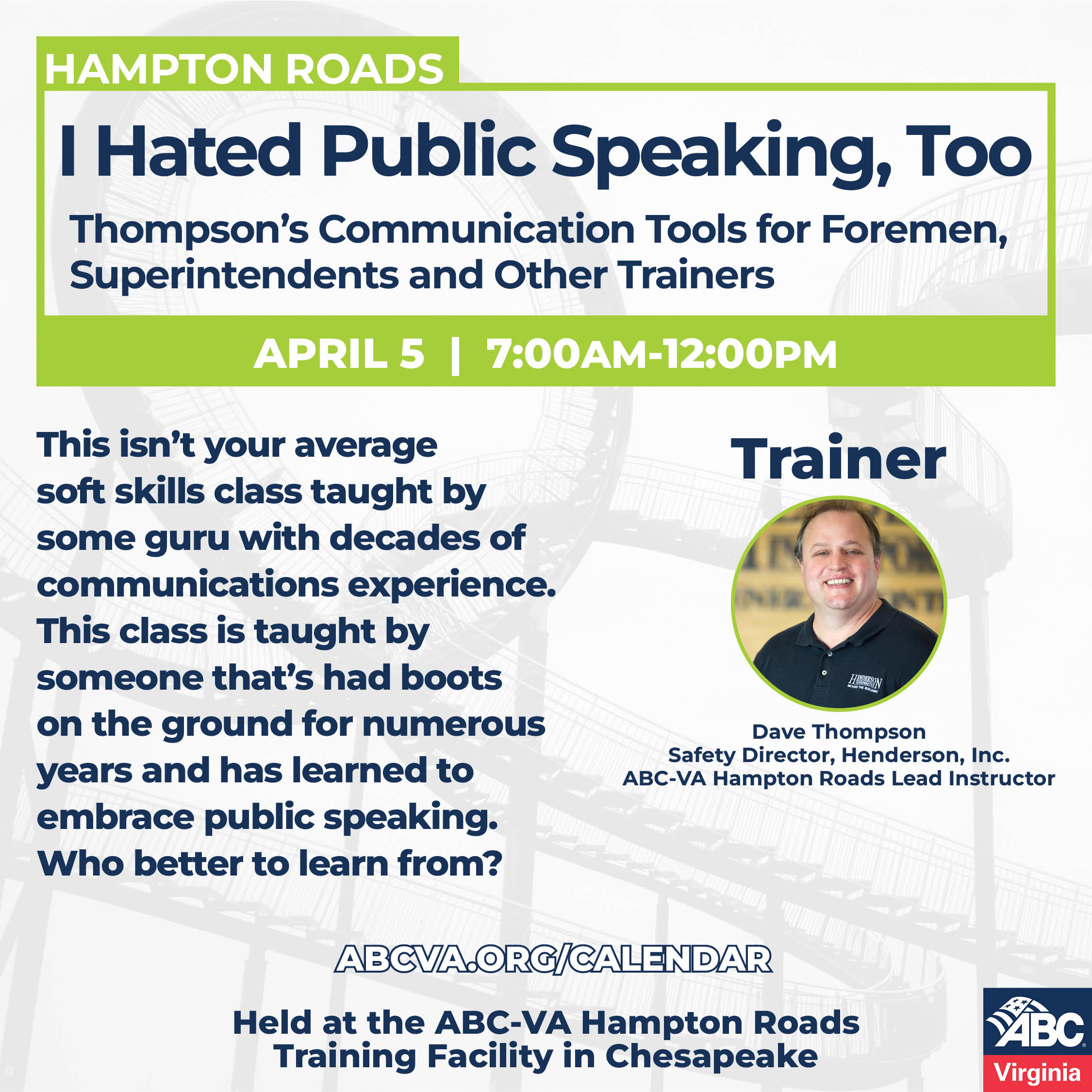 HR Thompson's Tools For Foremen And Trainers April 5 WEB Abc Virginia2