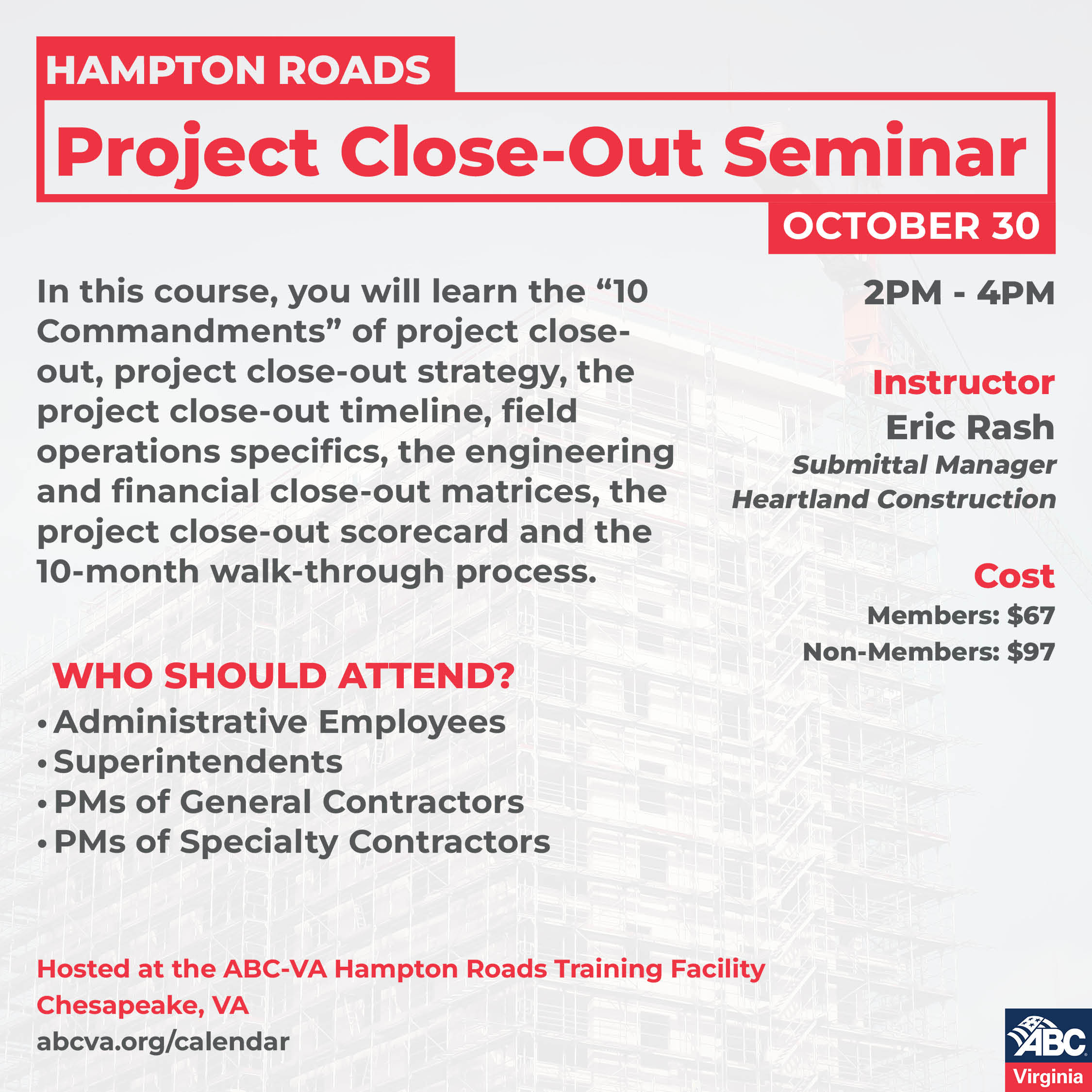 HR Project Close Out October 30 WEB