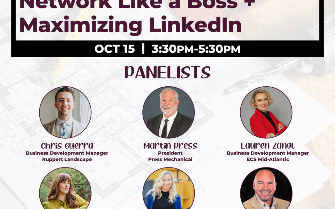 Young Professionals: Network Like a Boss Plus Maximizing LinkedIn 10/15 NV