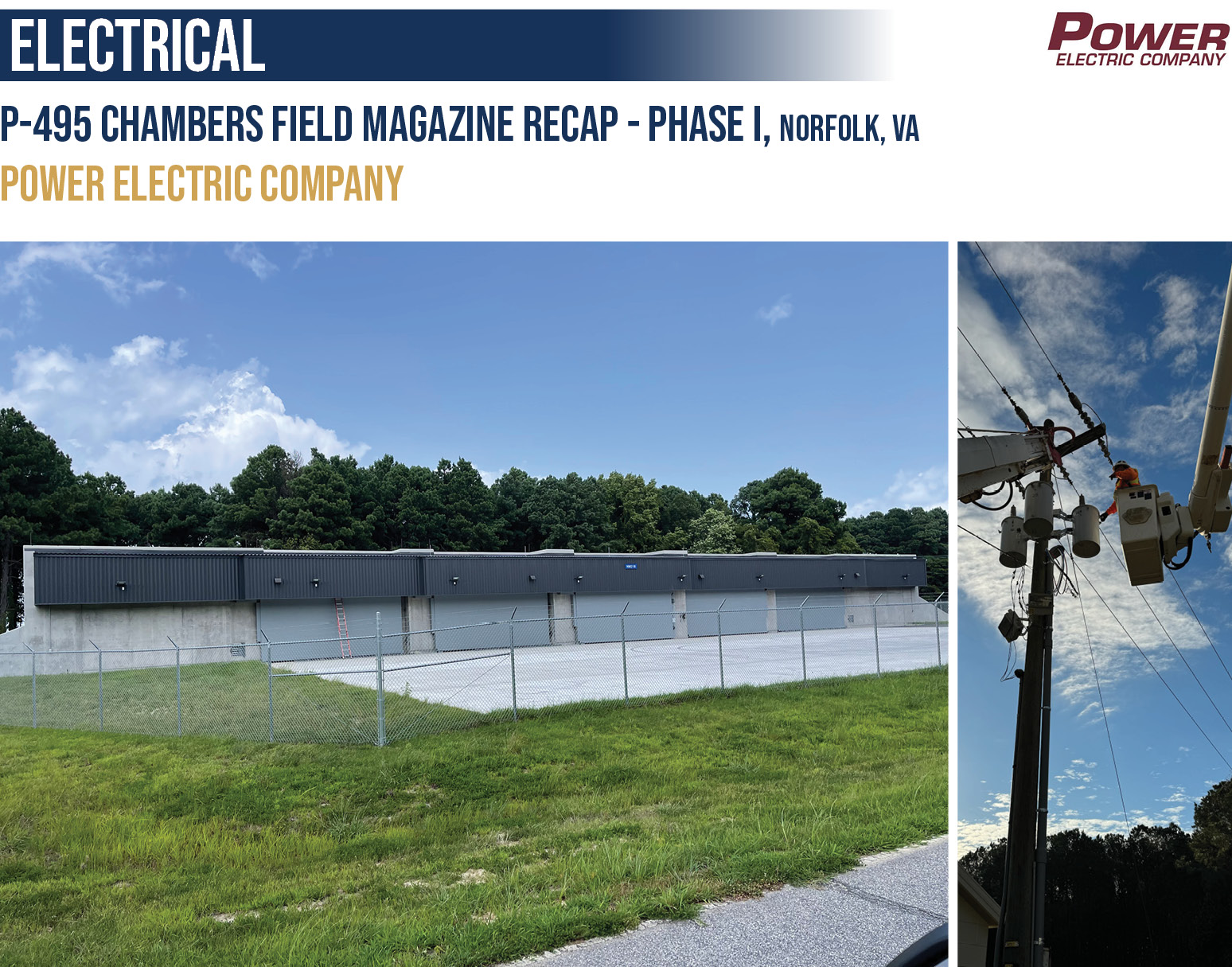 HM Electrical P495 Chambers