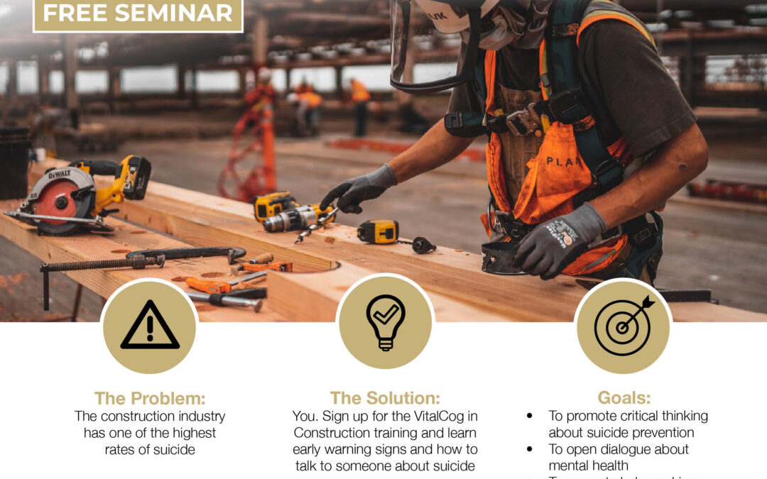 Suicide Prevention in the Construction Industry (VitalCog) 1/30 CV