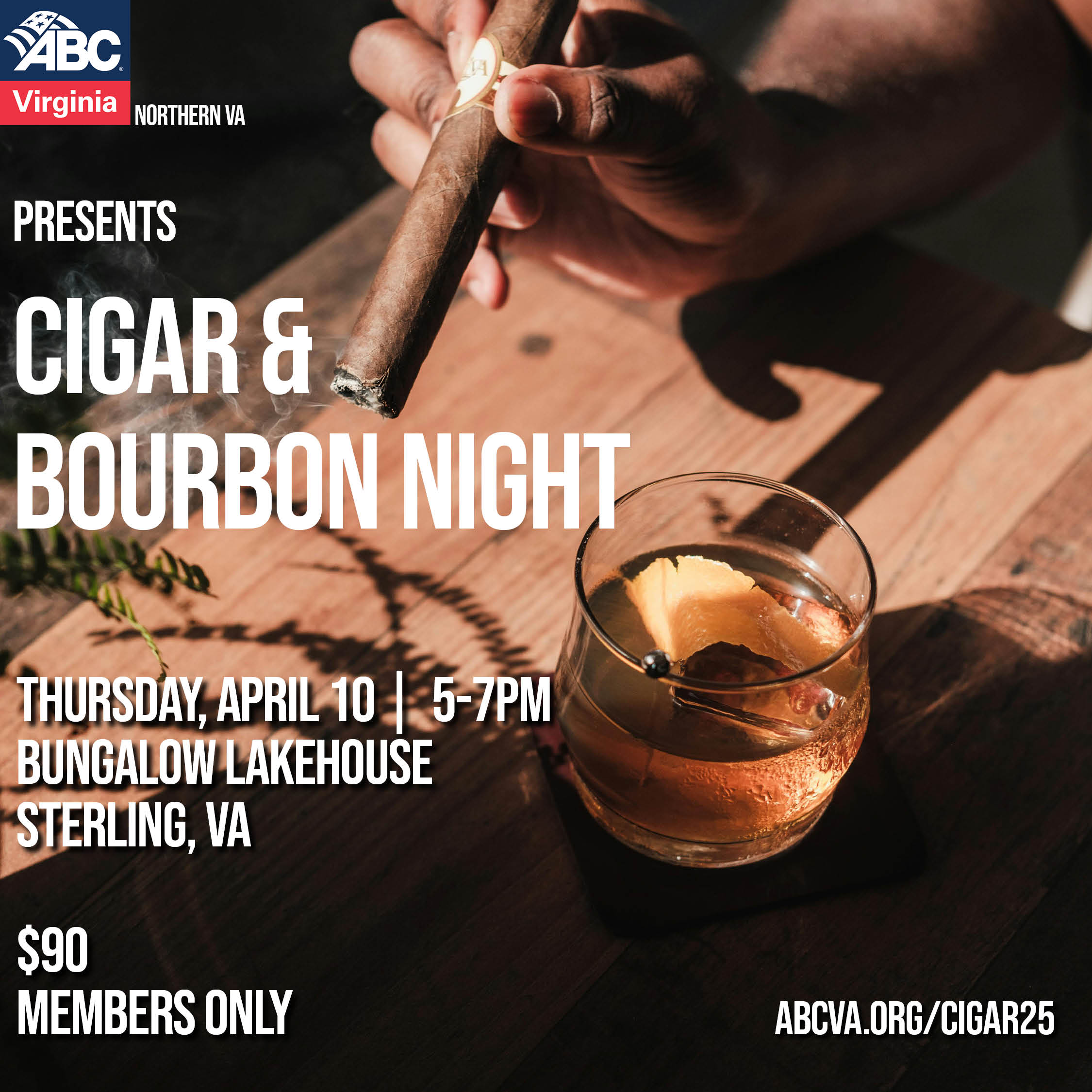 NV Cigar And Bourbon Night April 10 Web