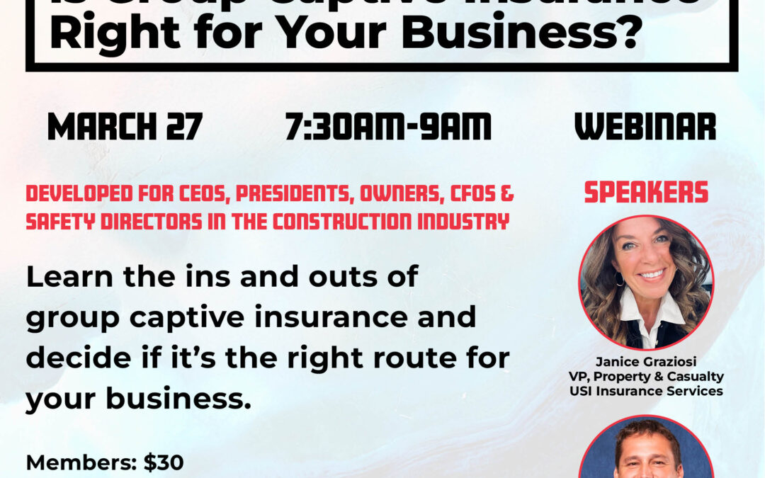 Risk vs. Reward: Is Group Captive Insurance Right for Your Business? 3/27