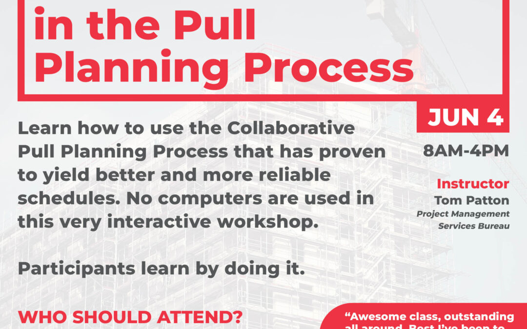 How to Collaborate in the Pull Planning Process 6/4 CV