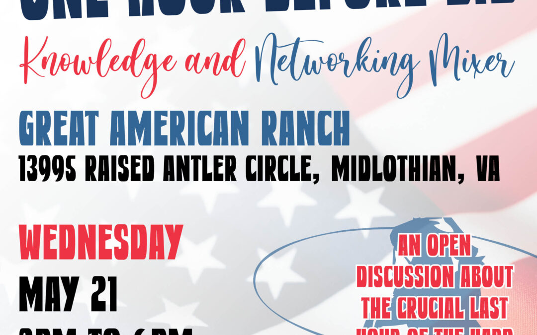 Young Professionals: One Hour Before Bid Knowledge & Networking Mixer 5/21 CV