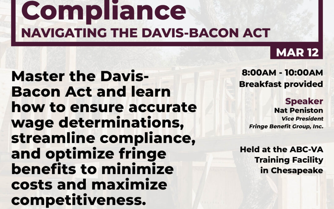 Prevailing Wage Compliance: Navigating Davis-Bacon 3/12 HR